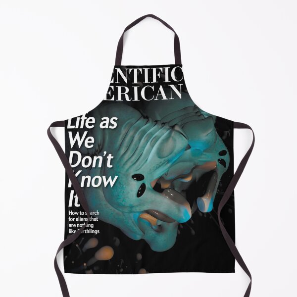 Item preview, Scientific American Magazine Cover Fan Art Original Custom Vintage Science Physics Biology Poster Wall Art Tee Design designed and sold by Cool Robot Bro..