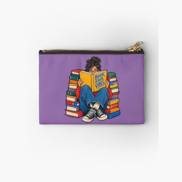 Item preview, Book Fair Vibes – Book Lover Girl Reading. designed and sold by Endless7Art.