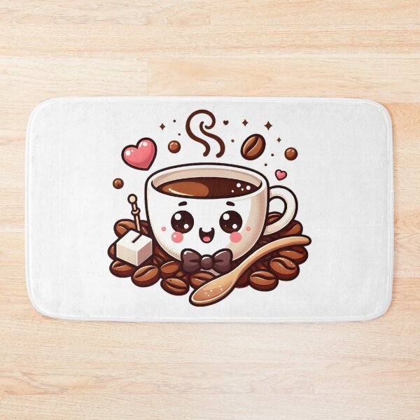 Item preview, Cute Kawaii Coffee cup designed and sold by StickyGuys.