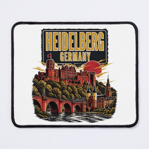 Item preview, Heidelberg Germany Vintage Travel Tourism designed and sold by TravelersGems.