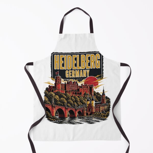 Item preview, Heidelberg Germany Vintage Travel Tourism designed and sold by TravelersGems.
