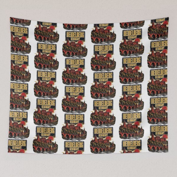 Item preview, Heidelberg Germany Vintage Travel Tourism designed and sold by TravelersGems.