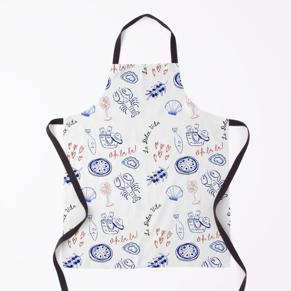 Item preview, La Dolce Vita White Print designed and sold by The Lady Goblin's Goods.