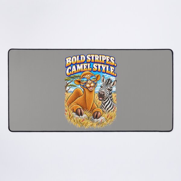 Item preview, Bold Stripes. Camel Style – Funny Camel T-Shirt Animal Graphic Camel T-Shirt designed and sold by Camel & Quirk.