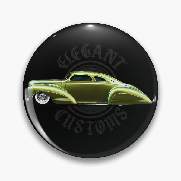 Item preview, 1941 Plymouth coupe with logo Kustom, Hot Rod, Muscle Car designed and sold by Elegant Customs.
