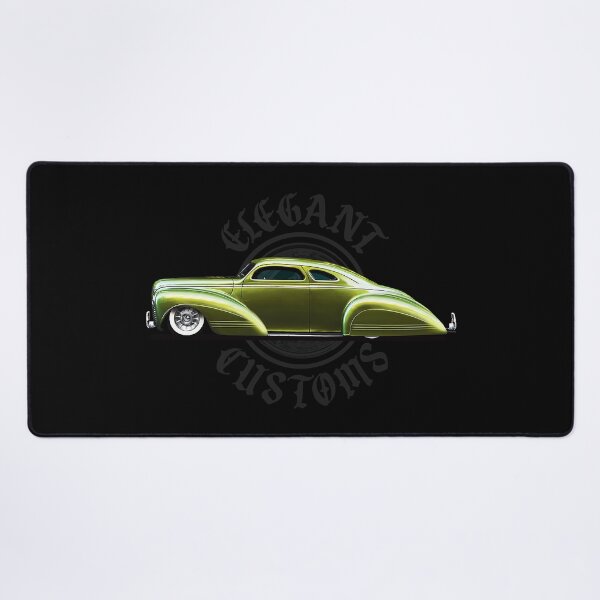 Item preview, 1941 Plymouth coupe with logo Kustom, Hot Rod, Muscle Car designed and sold by Elegant Customs.
