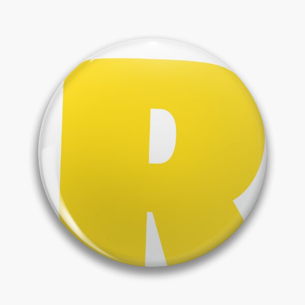 Item preview, Halloween Yellow Letter R Initial designed and sold by remoteart.