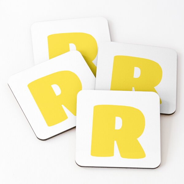 Item preview, Halloween Yellow Letter R Initial designed and sold by remoteart.