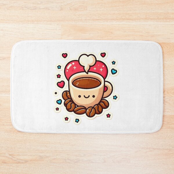 Item preview, Coffee & Love Kawaii Beans designed and sold by StickyGuys.