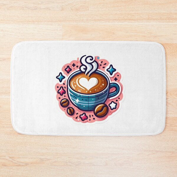 Item preview, Kawaii Made With Love Coffee designed and sold by StickyGuys.