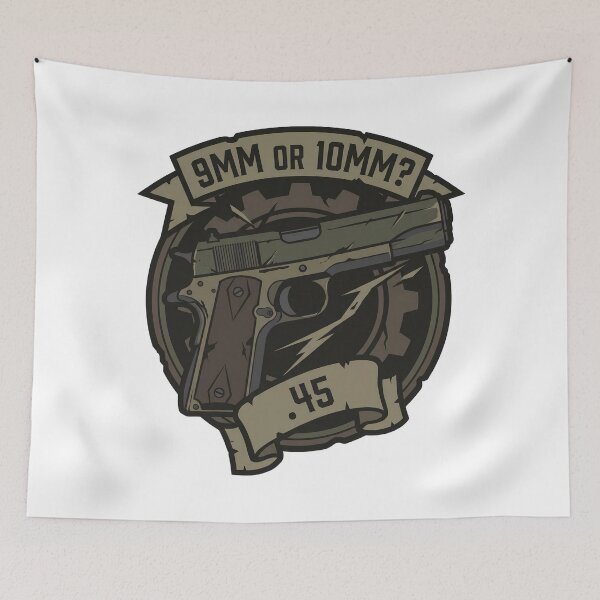 Item preview, 9mm Or 10mm 45ACP Tactical Caliber Humor designed and sold by ArtDreams92.