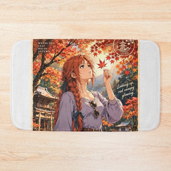 Item preview, Japan, Nikko Autumn Forest - Maple Dreams in Nikko designed and sold by DibujandoPorfa.
