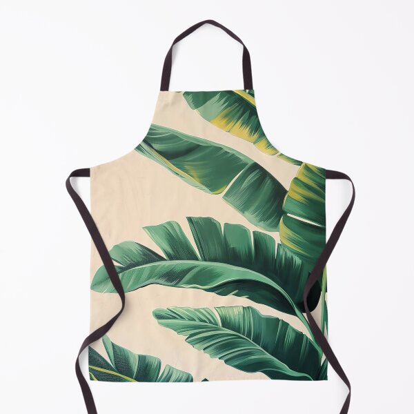 Item preview, Tropical Banana Leaves – Green Botanical Art designed and sold by frantuliuss.