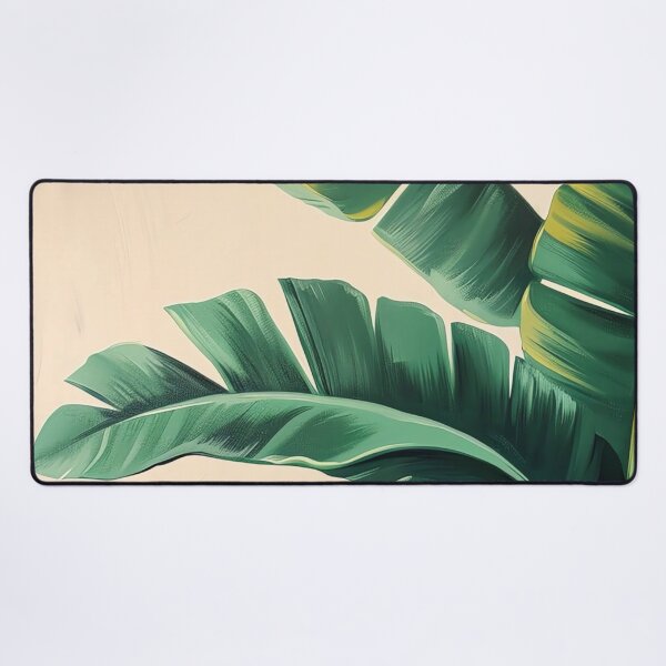 Item preview, Tropical Banana Leaves – Green Botanical Art designed and sold by frantuliuss.