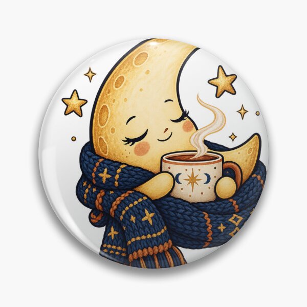 Item preview, Moon Mug – Cozy Crescent Night designed and sold by SAS-Designer.