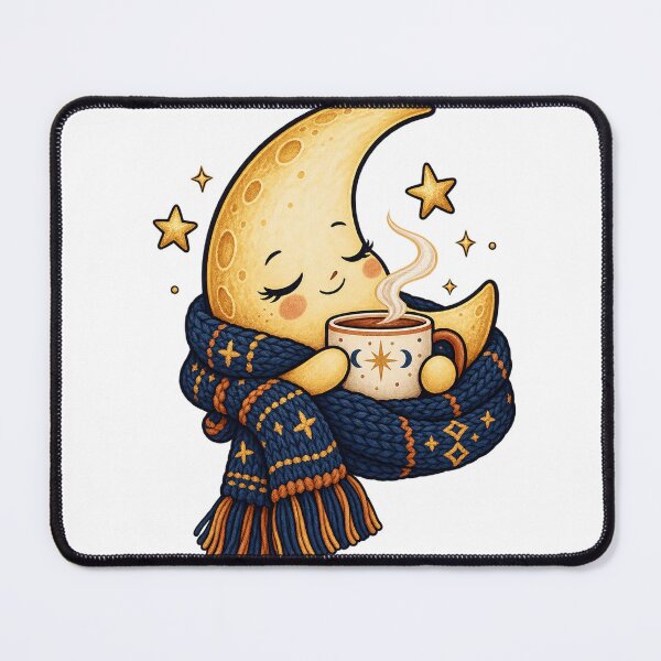 Item preview, Moon Mug – Cozy Crescent Night designed and sold by SAS-Designer.