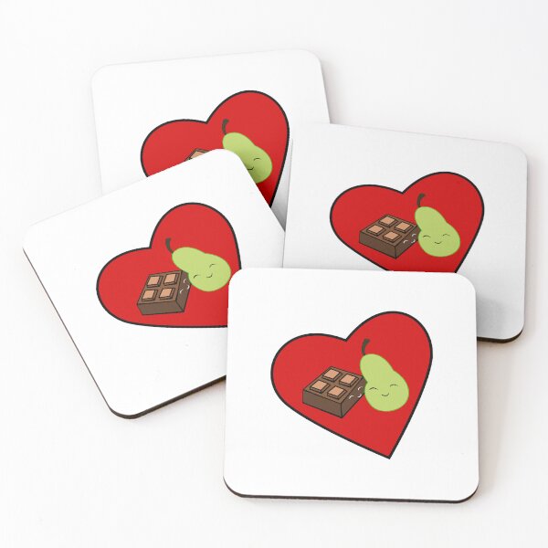 Item preview, Taste Buddies: Pear and Chocolate designed and sold by HarveyHandcraftsandDesigns.