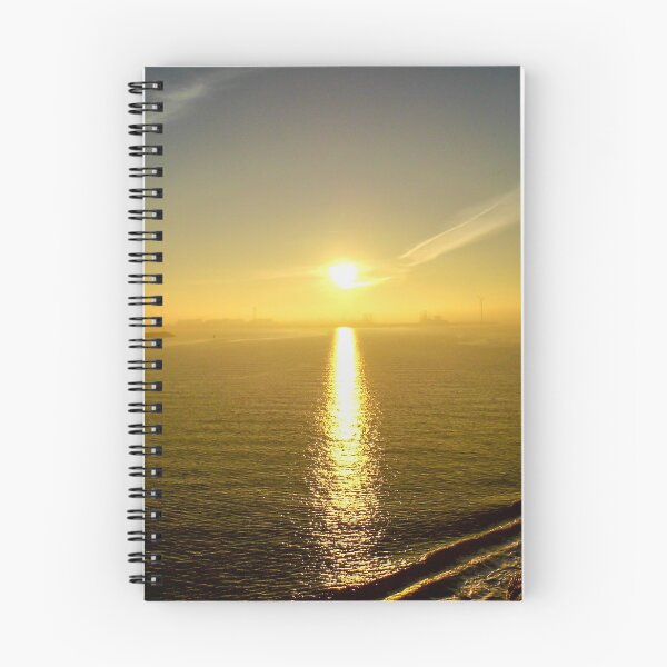 Item preview, Sunrise at the Port of Zeebrugge designed and sold by ArtworkNorth.