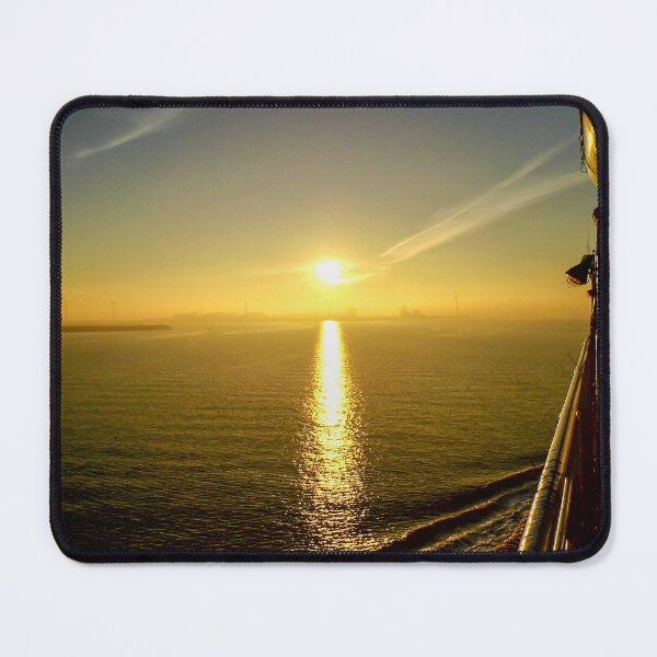 Item preview, Sunrise at the Port of Zeebrugge designed and sold by ArtworkNorth.