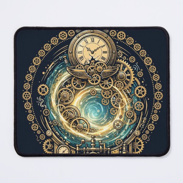 Item preview, Gold Time Tunnel Clock designed and sold by Vasator1585.