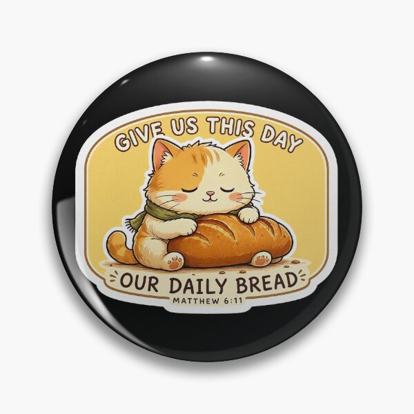 Item preview, Matthew 6:11 Give Us This Day Our Daily Bread designed and sold by plushism.