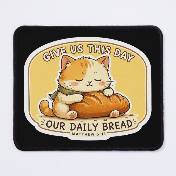 Item preview, Matthew 6:11 Give Us This Day Our Daily Bread designed and sold by plushism.