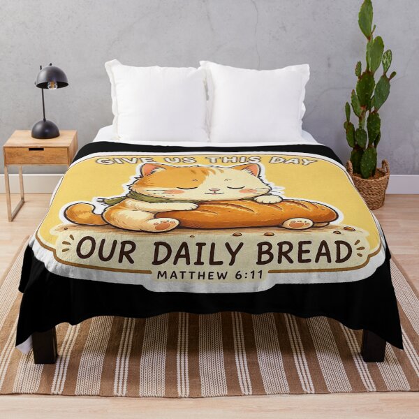 Item preview, Matthew 6:11 Give Us This Day Our Daily Bread designed and sold by plushism.