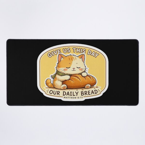 Item preview, Matthew 6:11 Give Us This Day Our Daily Bread designed and sold by plushism.