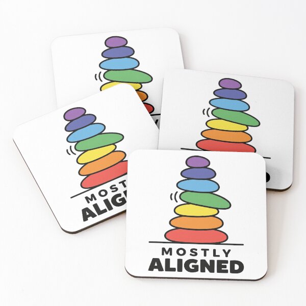 Item preview, Chakra Humor Stone Stacking Cartoon: Mostly Aligned designed and sold by Osmose-Studio.