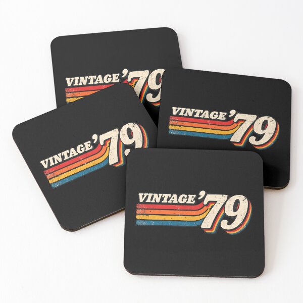 Item preview, Vintage 79 Retro Sunset Striped 1979 Birthday Men Women designed and sold by Photo-Sphere101.