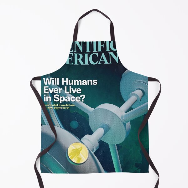 Item preview, Scientific American Magazine Cover Fan Art Original Custom Vintage Science Physics Biology Poster Wall Art Tee Design designed and sold by Cool Robot Bro..
