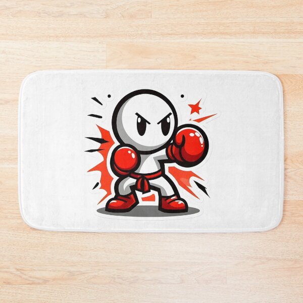 Item preview, Cool chibi Boxer Fighter designed and sold by StickyGuys.