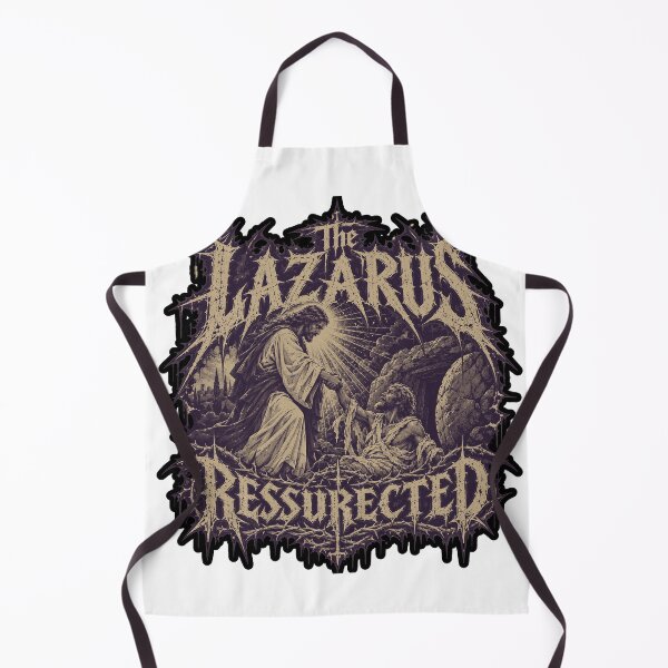 Item preview, The LAZARUS RESSURECTED - Brutal Jesus Death Metal Art designed and sold by Neurospicy Trolls.