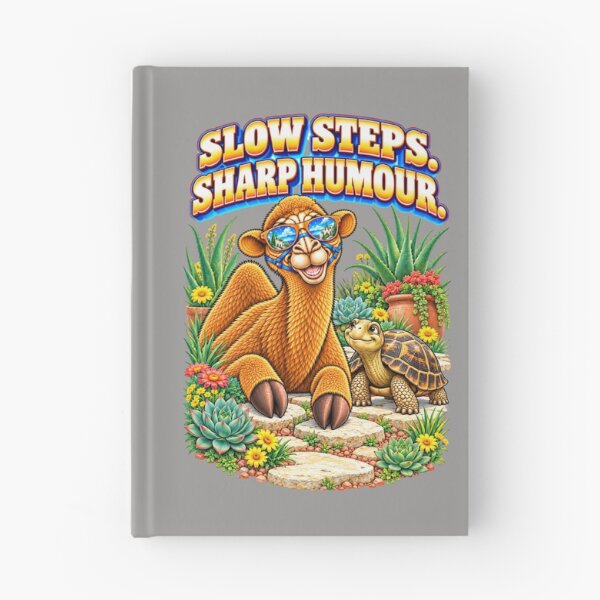 Item preview, Slow Steps. Sharp Humour – Funny Camel T-Shirt Animal Graphic Camel T-Shirt designed and sold by Camel & Quirk.