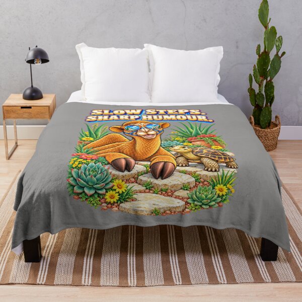Item preview, Slow Steps. Sharp Humour – Funny Camel T-Shirt Animal Graphic Camel T-Shirt designed and sold by Camel & Quirk.