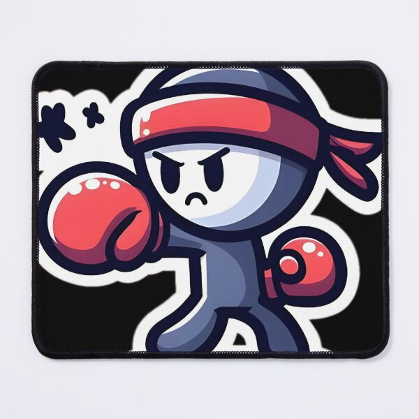 Item preview, Angry Stickman Boxer designed and sold by StickyGuys.