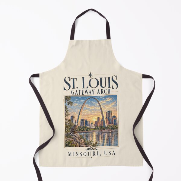 Item preview, St. Louis Gateway Arch, Missouri, USA [Vintage Illustration] designed and sold by elektronen.