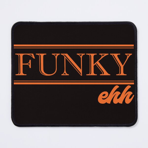 Item preview, Funky Ehh | Vintage Orange Typography designed and sold by BUTTER7FLY.