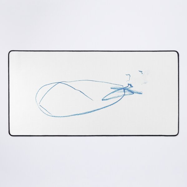 Item preview, Vessel I · Minimalist Line Drawing in Cobalt designed and sold by Maison Maru.