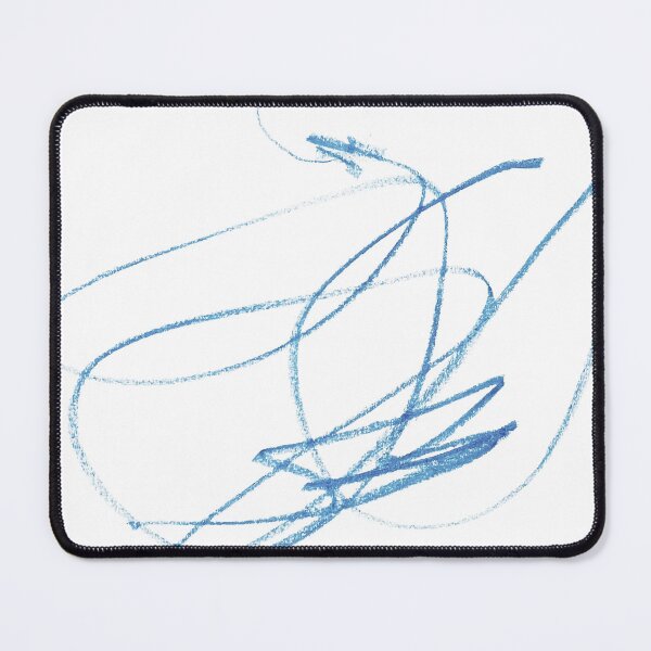 Item preview, Vessel V · Minimalist Line Drawing in Cobalt designed and sold by Maison Maru.