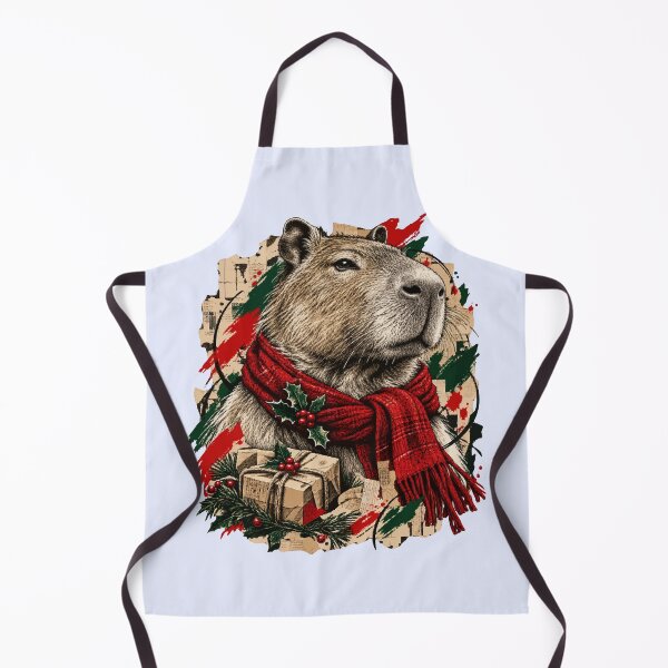 Item preview, Christmas capybara designed and sold by TaruHonu.