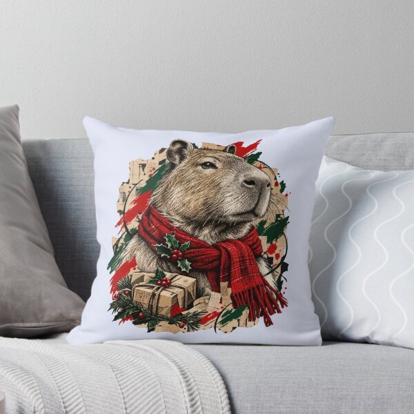 Item preview, Christmas capybara designed and sold by TaruHonu.