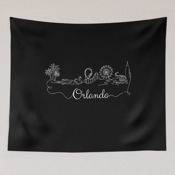 Item preview, Orlando Souvenir Men Kids Florida Artistic Orlando designed and sold by DSWShirts.