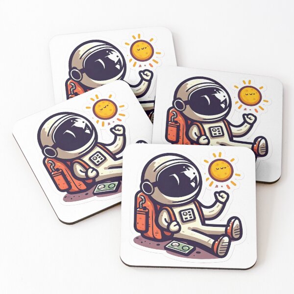 Item preview, Summer Vibe Astronaut designed and sold by StickyGuys.