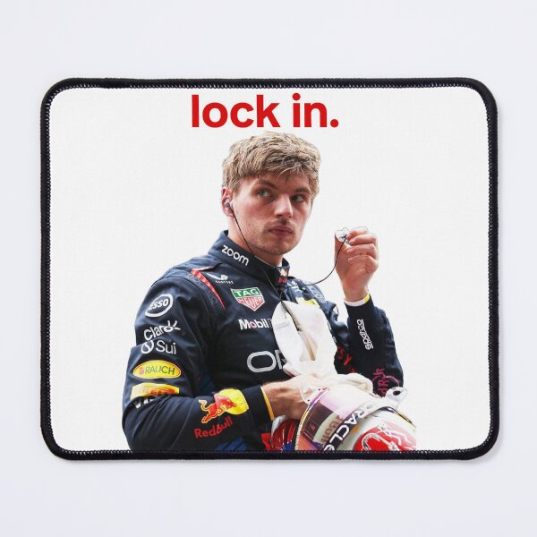 Item preview, Max Verstappen lock in. Motivation Cutout | Formula 1 designed and sold by Ferne Reacts.