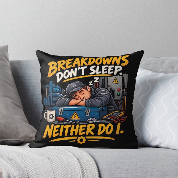 Item preview, Breakdowns Dont Sleep Neither Do I Mechanic designed and sold by CrazySzoopWorld.