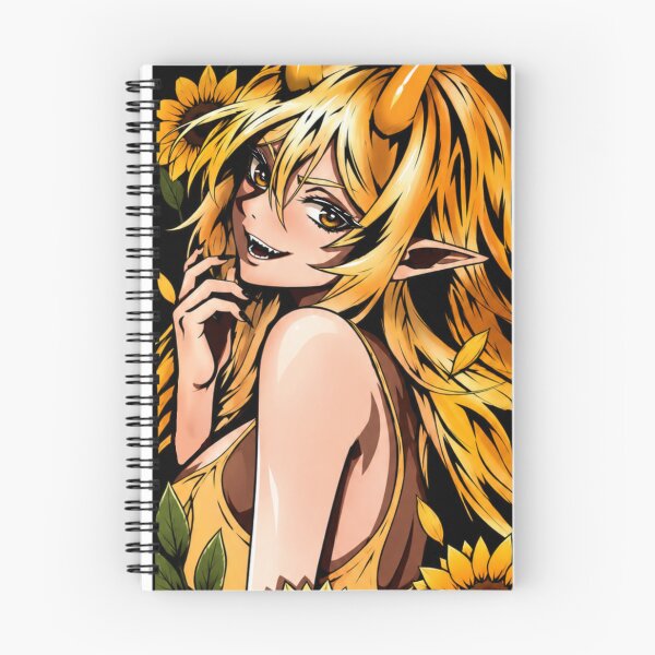 Item preview, Sunflower Anime Demon Girl – Fantasy Elf Woman designed and sold by Mascarad.