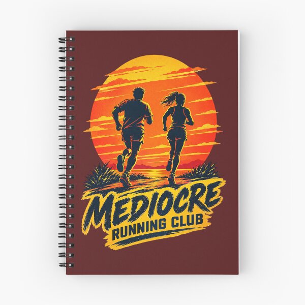 Item preview, Mediocre Running Club, Retro Runner Sunset. designed and sold by Endless7Art.