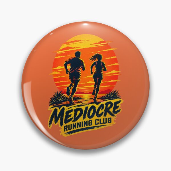 Item preview, Mediocre Running Club, Retro Runner Sunset. designed and sold by Endless7Art.