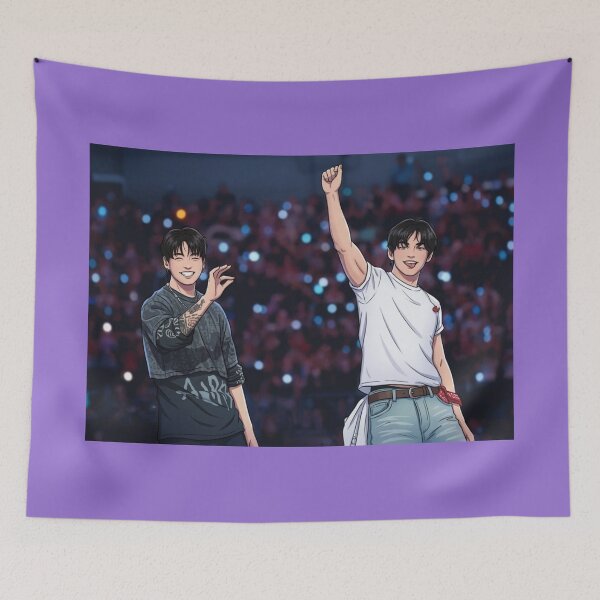 Item preview, Jungkook and Taehyung on Stage Live  / Taekook Merch / Concert / Kpop Idols Gifts / Korean Boyband / Stickers / Tshirt / Shirt / Pins  Photo Cards Poster Bias designed and sold by TeenLake.